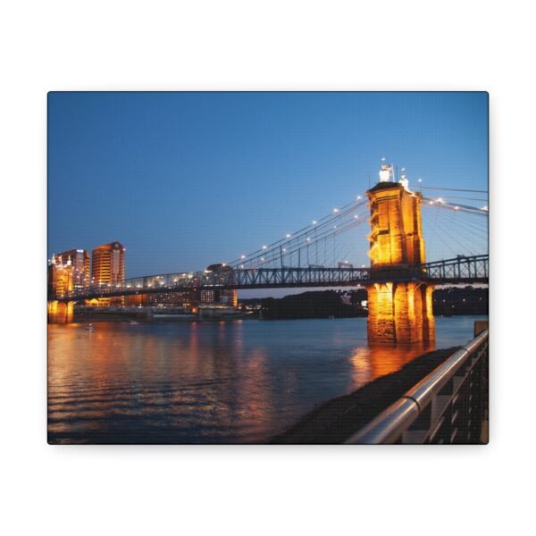 Cincinnati Sunset Canvas Gallery Wraps - Vibrant Cityscape Wall Art - Image 2