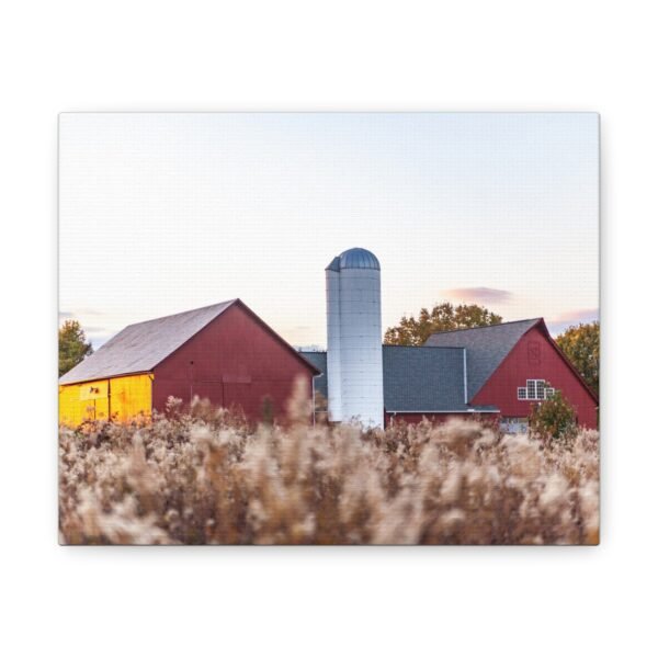 Rustic Farmhouse Canvas Gallery Wrap - Serene Country Landscape Wall Art - Image 2