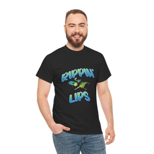 Rippin' Lips Unisex Heavy Cotton Tee - Fun Graphic Tee for Casual Vibes and Outdoor Adventures