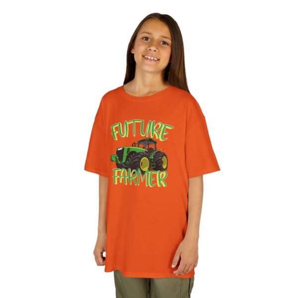 Future Farmer Kids Heavy Cotton Tee - Perfect for Young Agriculture Enthusiasts - Image 12