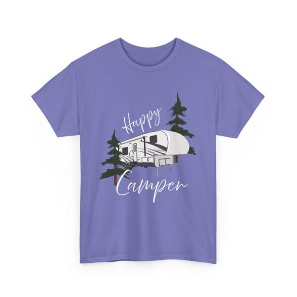 Happy Camper Unisex Heavy Cotton Tee - Image 15