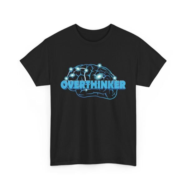 Overthinker Unisex Heavy Cotton Tee - Image 3
