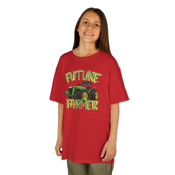 Future Farmer Kids Heavy Cotton Tee - Perfect for Young Agriculture Enthusiasts - Image 8