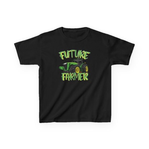 Future Farmer Kids Heavy Cotton Tee - Perfect for Young Agriculture Enthusiasts - Image 2