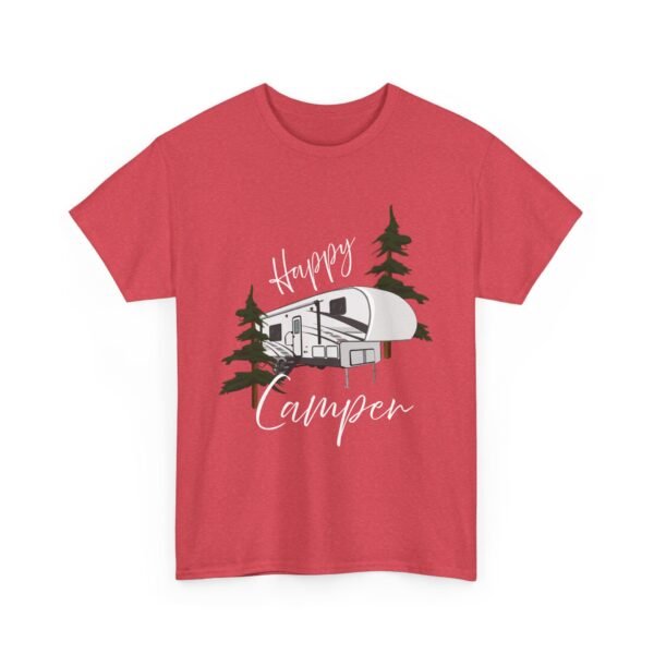 Happy Camper Unisex Heavy Cotton Tee - Image 17