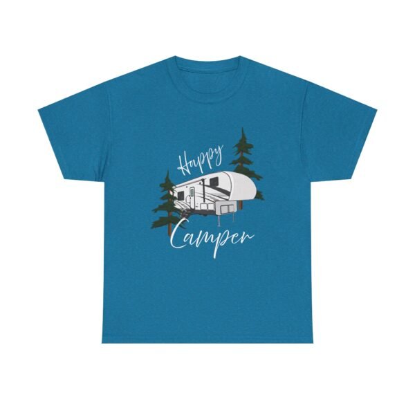 Happy Camper Unisex Heavy Cotton Tee - Image 10