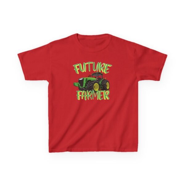 Future Farmer Kids Heavy Cotton Tee - Perfect for Young Agriculture Enthusiasts - Image 6