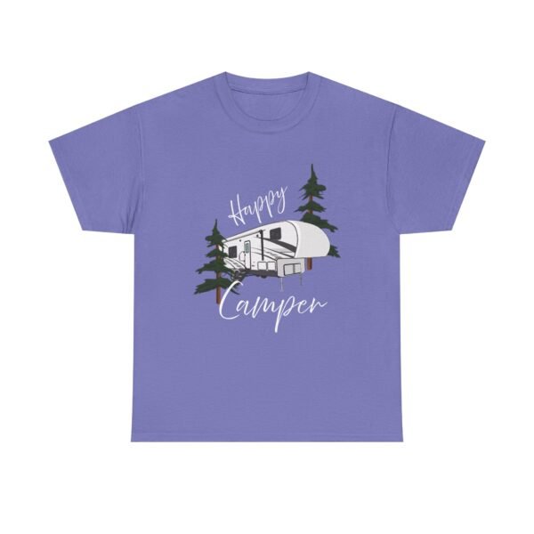 Happy Camper Unisex Heavy Cotton Tee - Image 14
