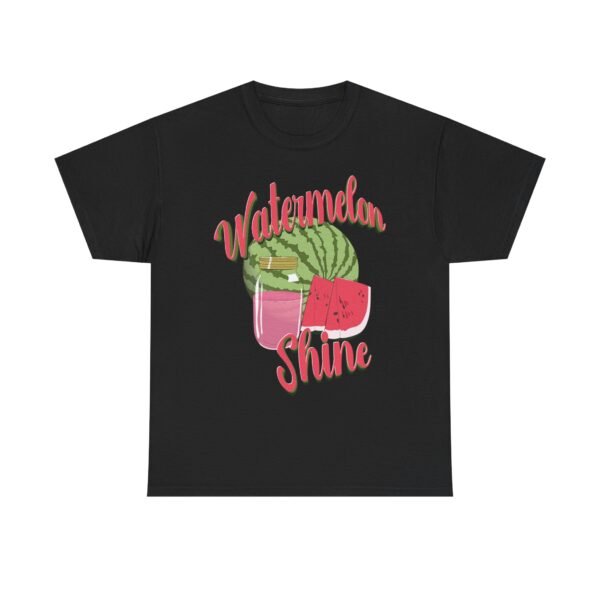Watermelon Shine (Summertime) Unisex Heavy Cotton Tee - Image 2