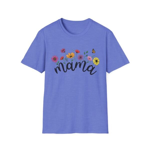 Mama Floral Unisex Softstyle T-Shirt - Image 9