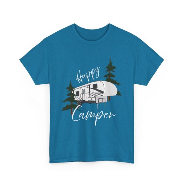 Happy Camper Unisex Heavy Cotton Tee - Image 11