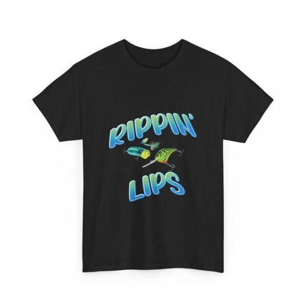 Rippin' Lips Unisex Heavy Cotton Tee - Fun Graphic Tee for Casual Vibes and Outdoor Adventures - Image 3