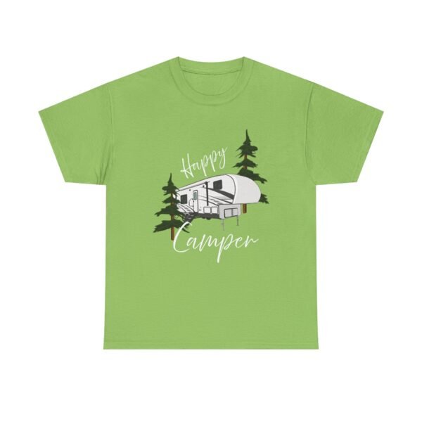 Happy Camper Unisex Heavy Cotton Tee - Image 6