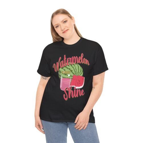 Watermelon Shine (Summertime) Unisex Heavy Cotton Tee
