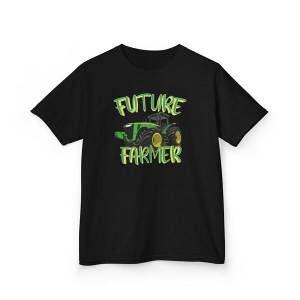 Future Farmer Kids Heavy Cotton Tee - Perfect for Young Agriculture Enthusiasts - Image 3