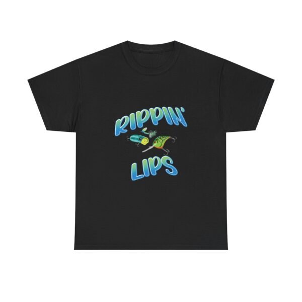 Rippin' Lips Unisex Heavy Cotton Tee - Fun Graphic Tee for Casual Vibes and Outdoor Adventures - Image 2