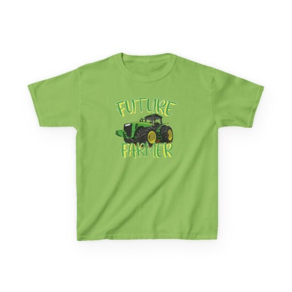 Future Farmer Kids Heavy Cotton Tee - Perfect for Young Agriculture Enthusiasts - Image 13