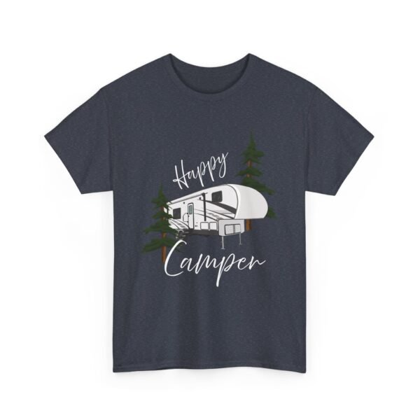 Happy Camper Unisex Heavy Cotton Tee - Image 13