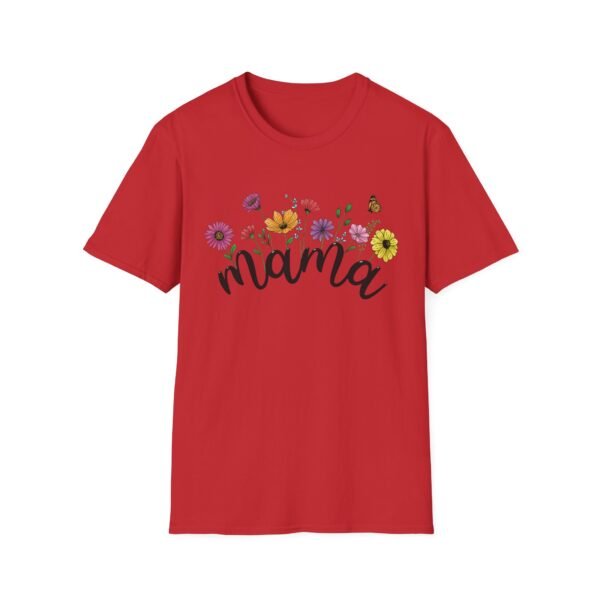 Mama Floral Unisex Softstyle T-Shirt - Image 13