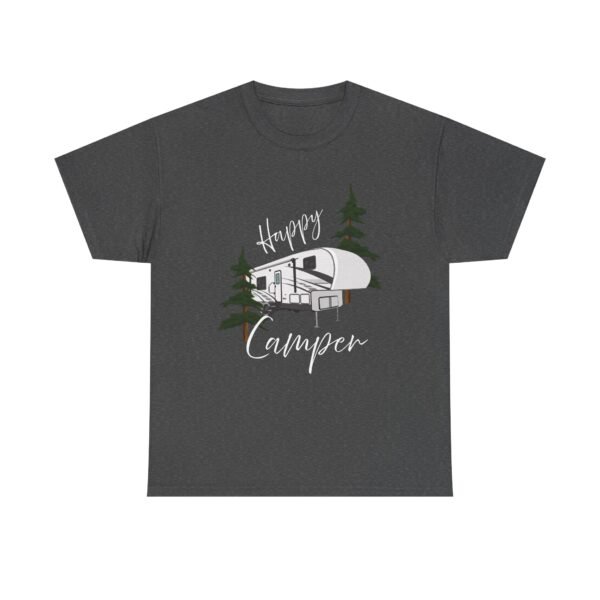 Happy Camper Unisex Heavy Cotton Tee - Image 8