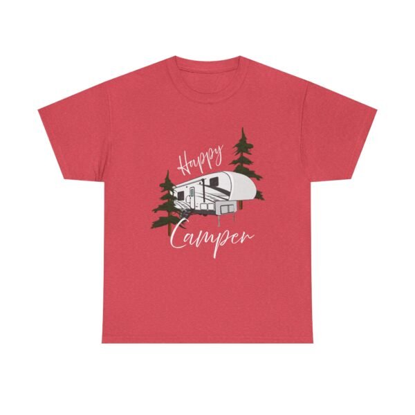 Happy Camper Unisex Heavy Cotton Tee - Image 16