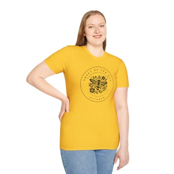 Sweet As Can Bee Kitchen Unisex Softstyle T-Shirt - Perfect Gift for Food Lovers - Image 6