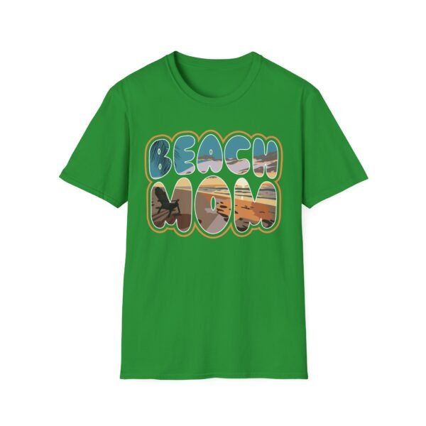 Beach Mom Unisex Softstyle T-Shirt - Summer Vibes, Perfect Gift for Mothers - Image 7
