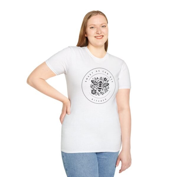 Sweet As Can Bee Kitchen Unisex Softstyle T-Shirt - Perfect Gift for Food Lovers - Image 2
