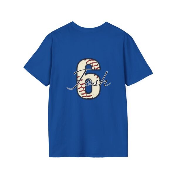 Baseball Mom T-Shirt with Personalized Name & Number - Image 10