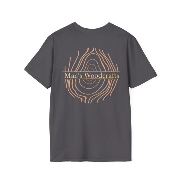 Unisex Softstyle T-Shirt - Light Brown Design