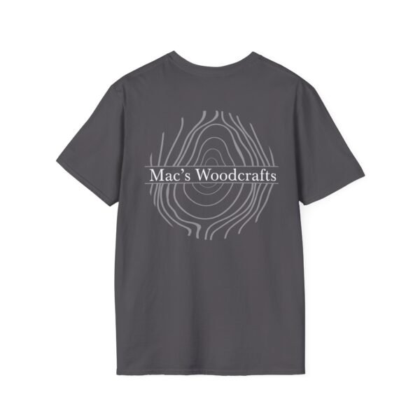 Unisex Softstyle T-Shirt - Gray with White Lettering